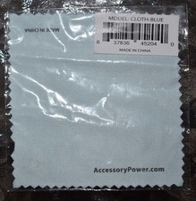 Professional Quality Microfiber Lenscloth -Blue- Brand New 