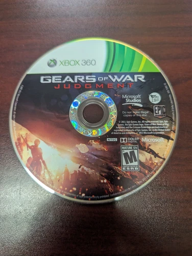 Gears Of War Judgement (Xbox 360, 2013) NO TRACKING- DISC ONLY 4671