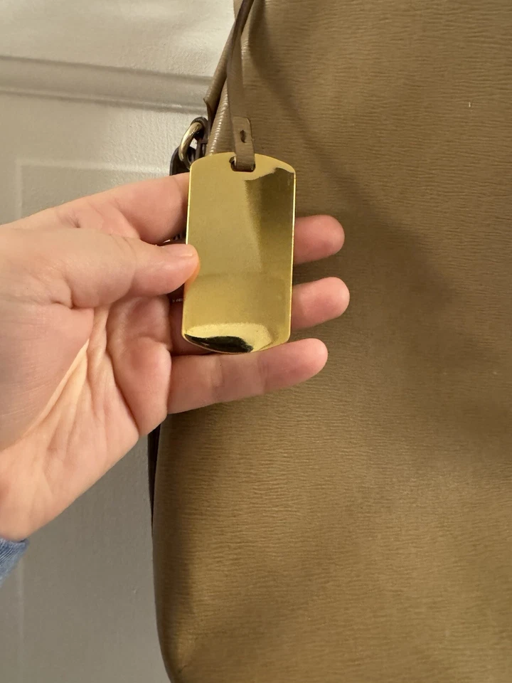 Lauren Tate Hobo Bolso de Cuero Cartera Bolso Tostado Ralph Lauren Clásico Dinero Antiguo Foto 4 de 4