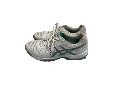 Asics Gel Dedicate Women's White Running, Cross Training shoes Size 10.5, E557Y