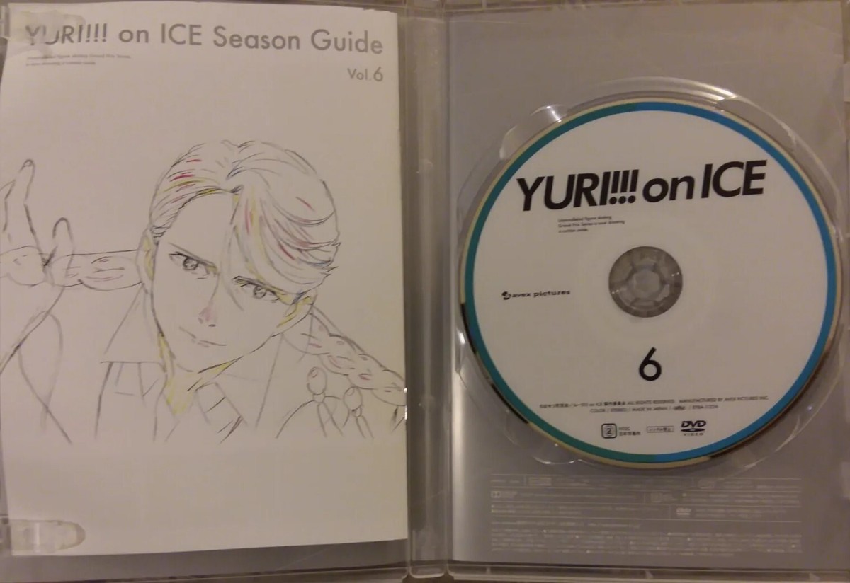 Yuri!!! On Ice Vol.6 DVD Limited Edition Yuri Japan *NTSC
