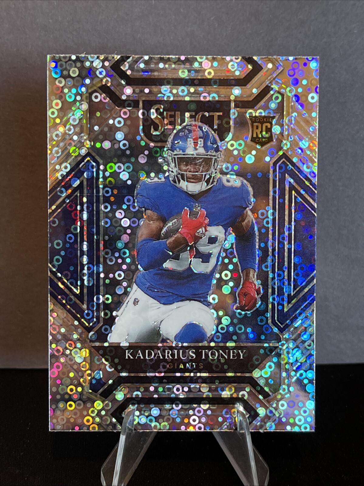 2021 Panini Select-Kadarius Toney RC #252 Disco Prizm