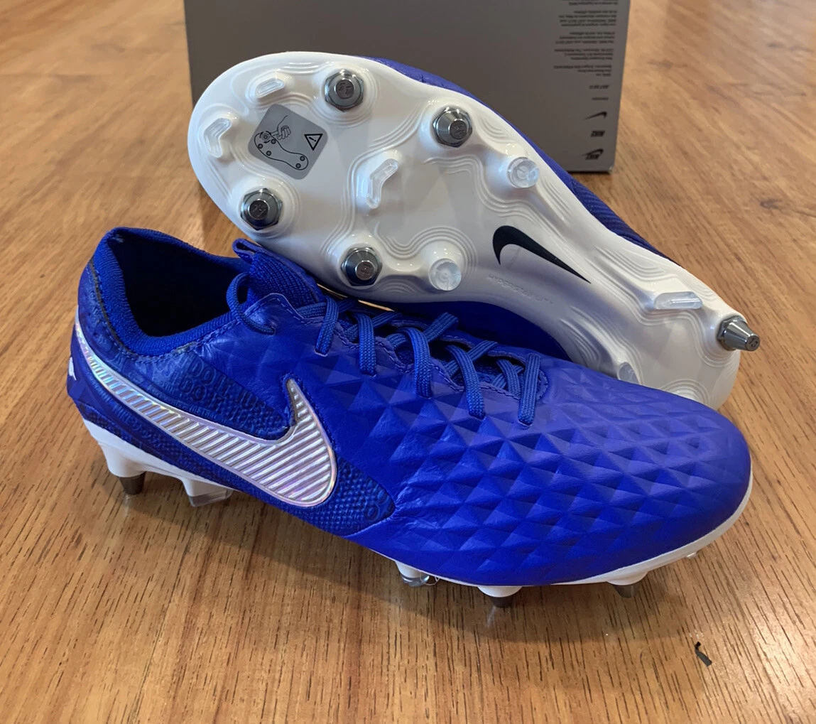 Nike Tiempo Legend 8 Elite SG Pro Cleats New Lights Blue ACC CJ6085 415 Size 7