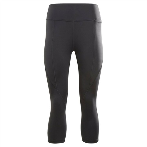 Reebok Womens Capri Leggings Sports Training Fitness Gym Performance Bottom  | eBay