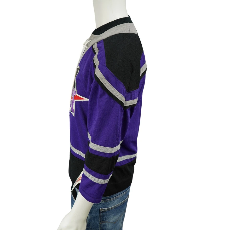 Новый с Ярлыками Chicago Force CCM молодежи L/XL фиолетовый Джерси хоккей - Изображение 3 из 4