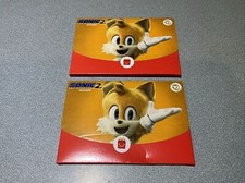 LOT 2 / 2022 McDonald's Happy Meal Toy Sonic 2 The Hedgehog  10 FREE SH