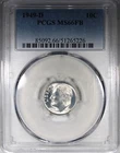 1949-D Roosevelt Dime PCGS MS66FB Flashy Strong Strike Coin