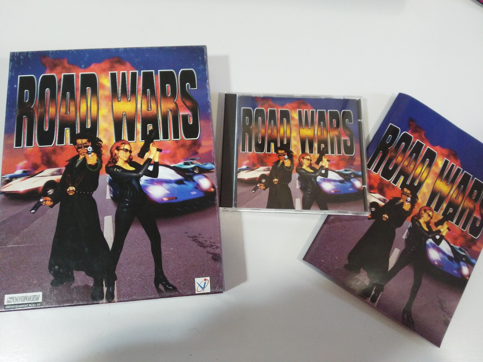 Road Wars Español Swing! - Caja Grande Juego Para PC CD-Rom Edición España