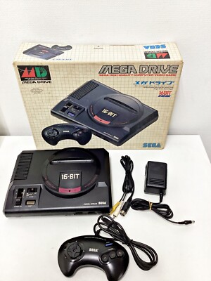 Sega Mega Drive Console 185 Boxed Japan DHL 1 week to USA | eBay
