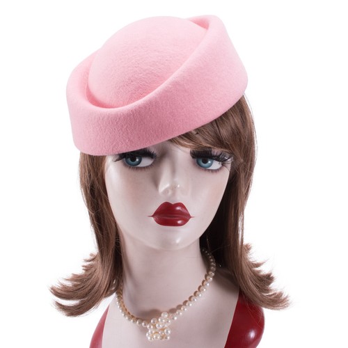 Womens Fascinator Base Wool Air Hostesses Pillbox Hat Millinery Craft A139 - Picture 38 of 82