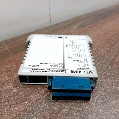USED | MTL MTL4048 ISOLATOR LOOP POWERED LEGACY MTL4000 SERIES 4/20 MA