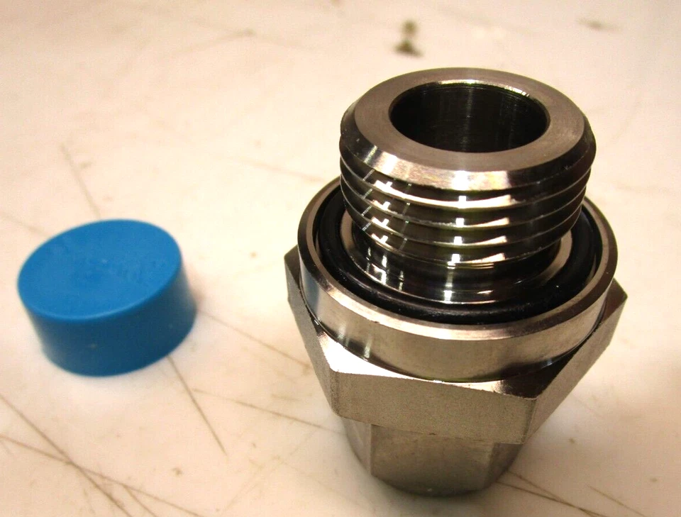 SWAGELOK SS-1210-1-OR 3/4" MALE O-SEAL CONNECTOR 316 SS FREE SHIPPING - Image 2 of 4