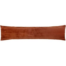 Image of Empress Faux Fur Draught Excluder | Luxury Plush Draft Excluder For Doors - 88cm