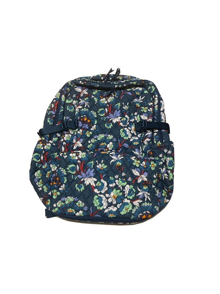 Floral Essential Expandable Backpack in Cotton - Vera Bradley Vera Bradley main image 3
