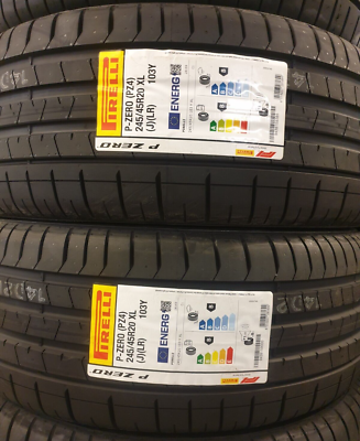 2X NEW PIRELLI PZ4 P ZERO 245/45/20 245 45 ZR20 XL 103Y TYRES