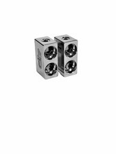 Dual 1/0 AWG to 1/0 Offset Amp Inputs 0 Gauge Pair