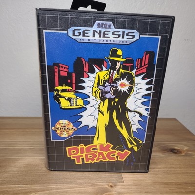Sega Genesis - Dick Tracy - *Case & Game Only - No Manual - Collectors Item