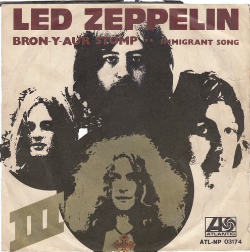 Led Zeppelin - Trampled Underfoot / Black Country Woman 45 RPM