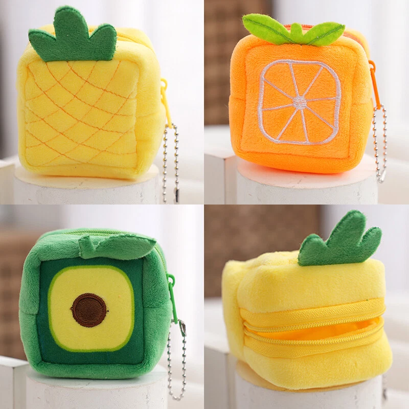 Borsa In Peluche Per Ragazze Borsa Portatile A Forma Di Mini Frutta Con ☆ - Imagen 2 de 4