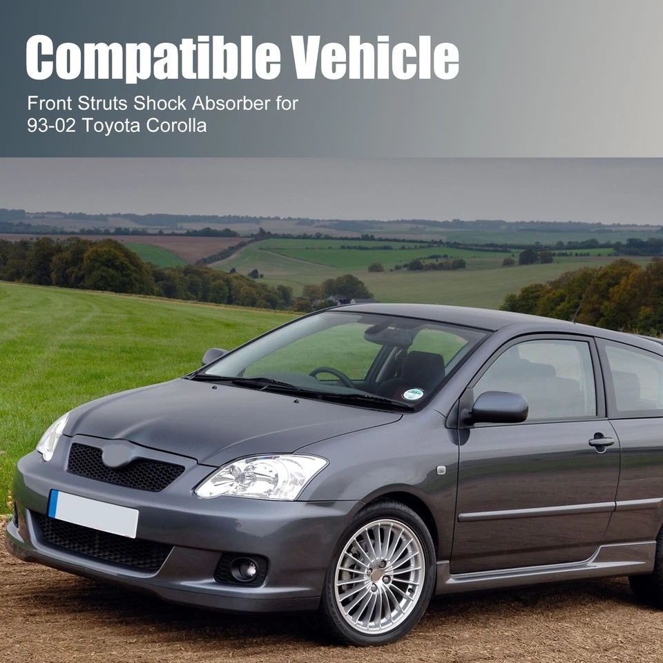 Front Struts Shock Absorber for 98-02 Prizm 93-97 Geo Prizm 93-02 Toyota Corolla - Image 2 of 4