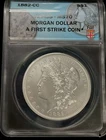 1882 MORGAN CC silver Dollar ANACS MS 70 FIRST STRIKE CARSON CITY FIJI MINT