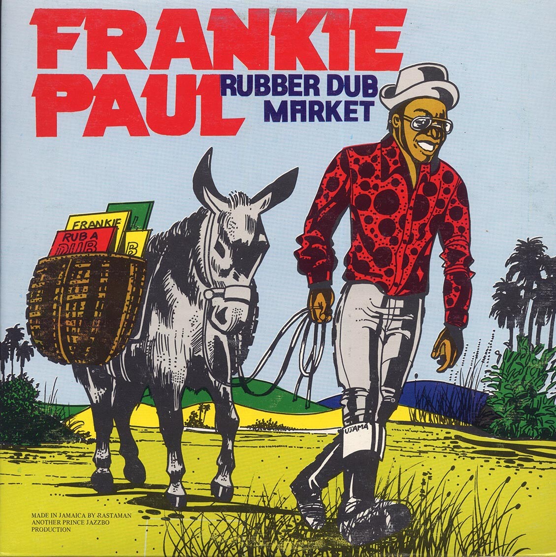 ВИНИЛ Фрэнки Пола - Rubber Dub Market (ПЕРВАЯ ПЕЧАТЬ В 1987 году)