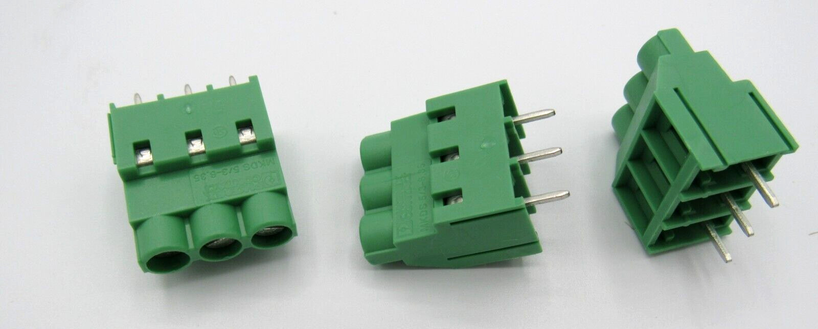 1714968 Phoenix Contact Fixed Terminal Blocks 3P 6.35mm 90° (PACK of 95)