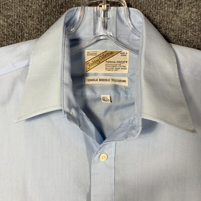 Chemise homme vintage des années 60 SEARS col boutonné RAB L - France