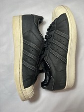 Adidas Stan Smith Women Size 36 EU Black Lace Up Low Top Athletic Sport Shoes 