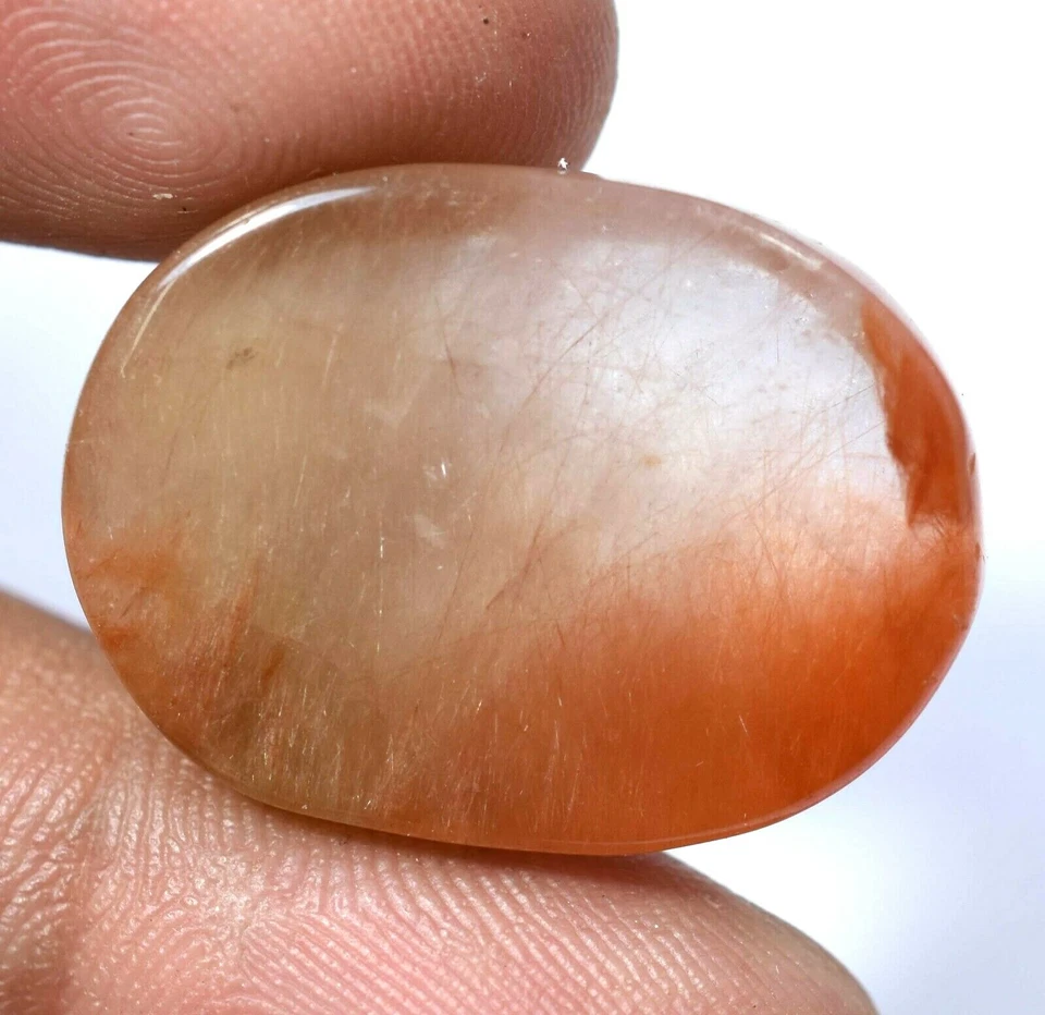 42.00 Ct Natural Rutilated Crystal Inside Brown Hair Top Quality Gemstone - Image 3 of 4
