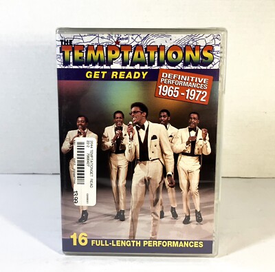The Temptations Get Ready Definitive Performances: 1965-1972 - DVD New & Sealed