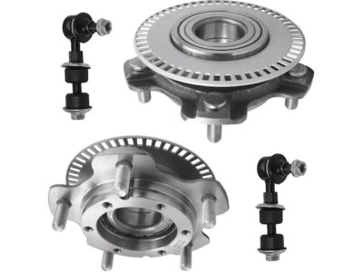 For Chevrolet Tracker Wheel Hub and Sway Bar Link Kit Detroit Axle 11661HD