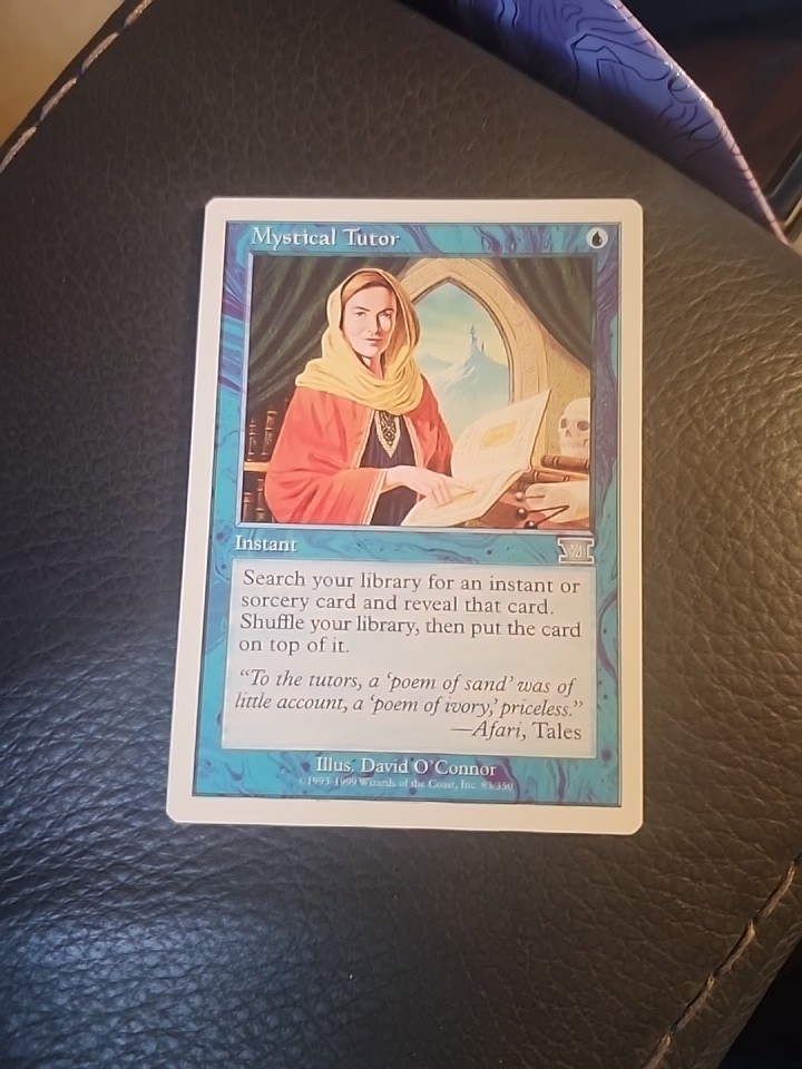 Mystical Tutor 6th Edition Magic The Gathering MTG NM