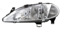 Scheinwerfer Links FüR Renault Megane 1999-2003 H1 H7 Halogen LWR Streuscheibe