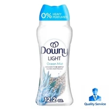 Downy Laundry Beads Ocean Mist Light Downy Scent Beads Booster Size 12.2oz