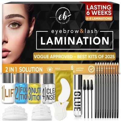 Elevate the Beauty Lash and Eyebrow Lamination 1 Ounce (Pack of 1), Natural