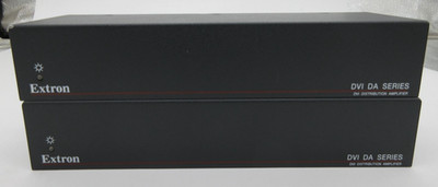 LOT OF 2 DVI DA Series DVI Distribution Amplifier   DVI DA2
