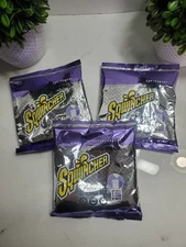 Sqwincher 159016006 Sports Drink Mix Powder 9.5 Oz. Grape 🍇 Lot of 3 ~ New
