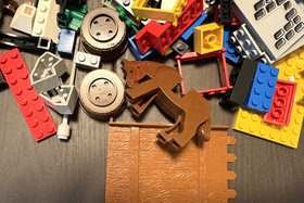 Large LEGO Parts Lot ~ 6274 Caribbean Clipper & 6260 Shipwreck Island