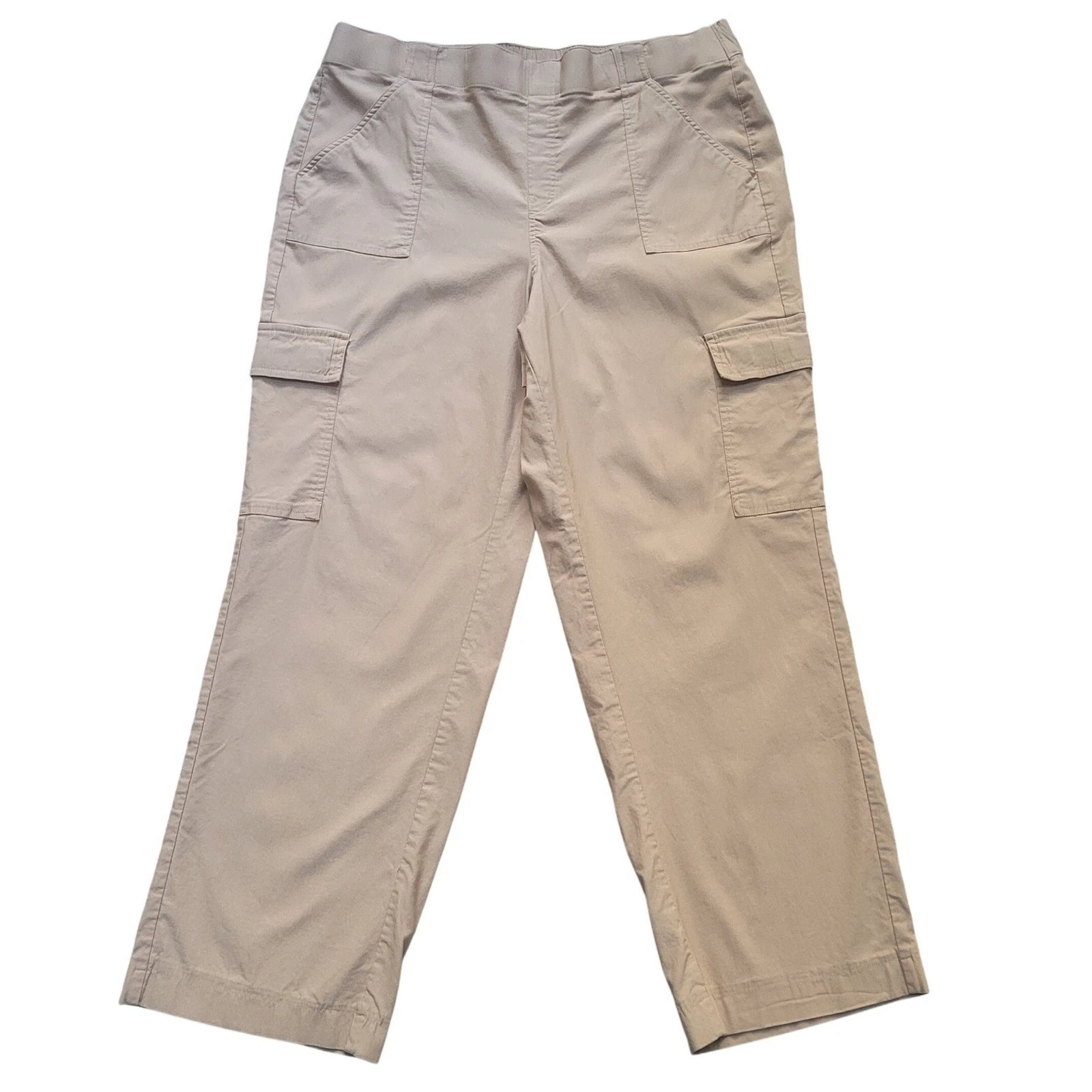 Lane Bryant Women's Tan Beige Brown Cargo Utility Hiking 18