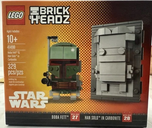 LEGO BRICKHEADZ: Boba Fett and Han Solo in Carbonite (41498)