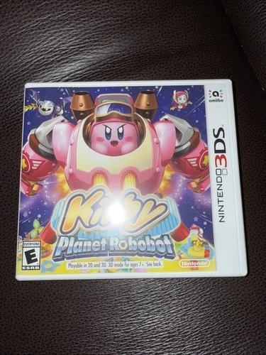 Kirby Planet Robobot Nintendo 3DS CIB Mint