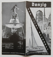 DANZIG und seine Seeb&auml;der - Gdask - Pommern - Polen - Prospekt - 1936