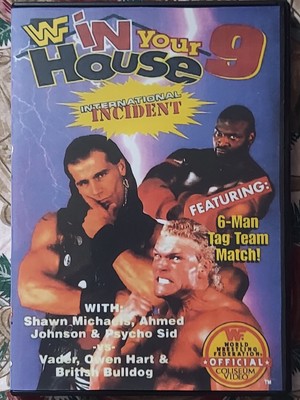 WWF IN YOUR HOUSE 9 INTERNATONAL INCIDENT DVD 1996 | eBay