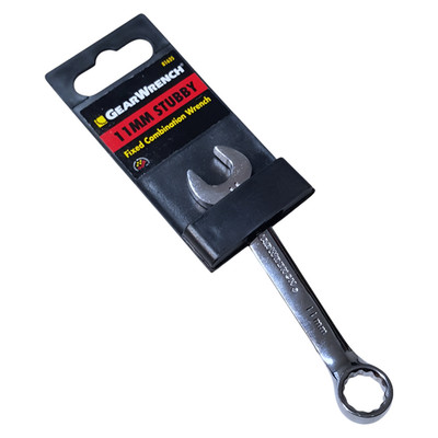 GearWrench 11mm Stubby Feste Snap Kombination Auf Schlüssel Alu Stahl Poliert