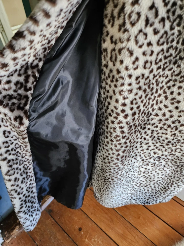 Vintage Leopard / Cheetah Print Coat - Image 4 of 4