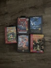 Sega Genesis Game Lot Ecco (CIB), Alien Storm (CIB), Dinosaurs, Cyborg Justice
