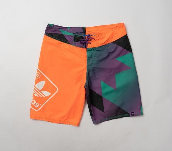 Men Adidas Shorts Purple Polyester 31
