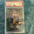 2020 Panini Select Green Disco Prizm Jordan Love Rookie Card # /5 PSA 10