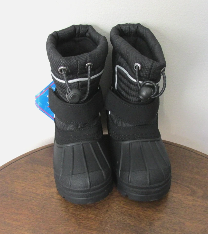 NEW TODDLER BOYS TOTES TAELOR WATERPROOF WINTER SNOW BOOTS 5T 5 6T 6 10T 10 - Image 3 of 4